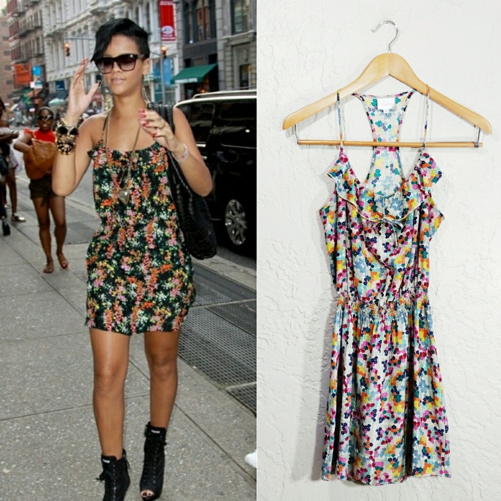 Parker Silk Floral Cami Dress